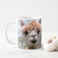 Cute Smiling Alpaca Photo Image