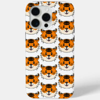 Cute Smiling Cartoon Tiger