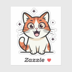 Cute Smiling Cat Cartoon