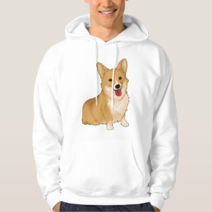 Cute smiling corgi  hoodie