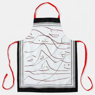 Cute Smiling Faces Apron