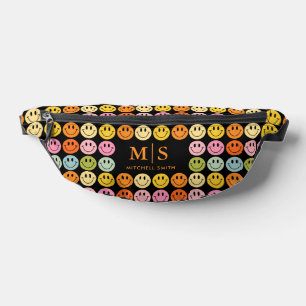 Cute Smiling Faces Colourful Customizable Fanny Pack