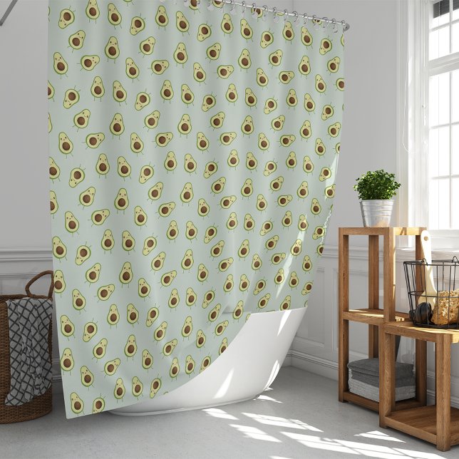 Cute Smiling Kawaii Avocado Pattern (Creator Uploaded)