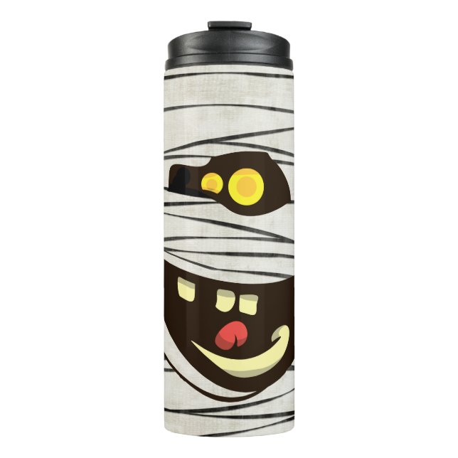 Cute Smiling Mummy Thermal Tumbler (Front)