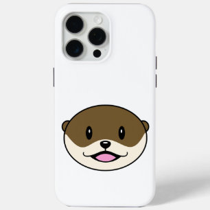 Cute Smiling Otter iPhone 15 Pro Max Case
