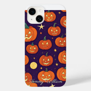 Cute Smiling Pumpkins For Halloween Case-Mate iPhone 14 Case
