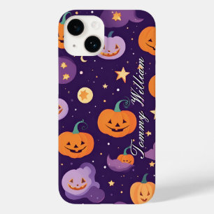 Cute Smiling Pumpkins For Halloween Case-Mate iPhone 14 Case