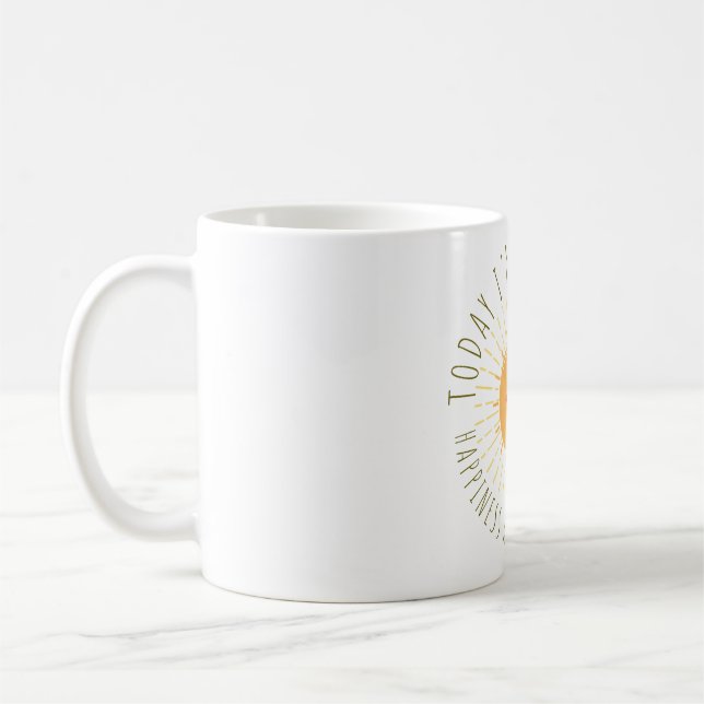Cute Smiling Sun  Coffee Mug (Left)