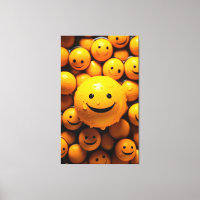 Cute smiling yellow emoji for spreading happiness