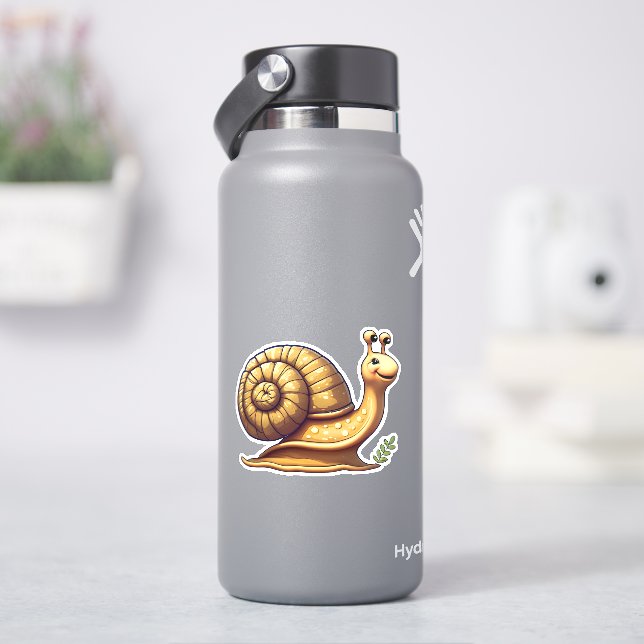 Cute snail cartoon sticker (HydroFlask)