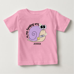 Cute Snail In My Healing Era Baby T-Shirt