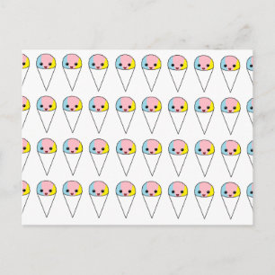 Cute Snow Cones Postcard