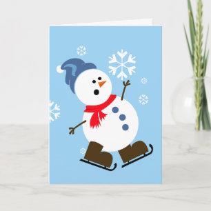 Cute Snowman Card