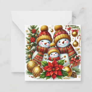 Cute Snowman Card