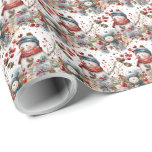 Cute Snowman Country Christmas Gift Wrap Wrapping<br><div class="desc">Cute country Christmas gift wrapping paper for all of your special gifts.</div>