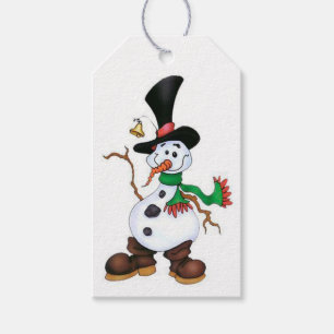Cute Snowman Gift Tags