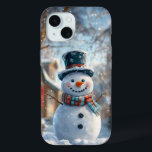 Cute Snowman iPhone Case - Perfect for Christmas!<br><div class="desc">Protect your iPhone in style with this charming snowman design case. Featuring a cute and festive snowman, this case is perfect for adding a touch of winter magic to your device. Made from durable materials, it offers excellent protection against scratches and drops while keeping your phone looking adorable. Ideal for...</div>