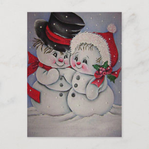cute Snowman Postcard