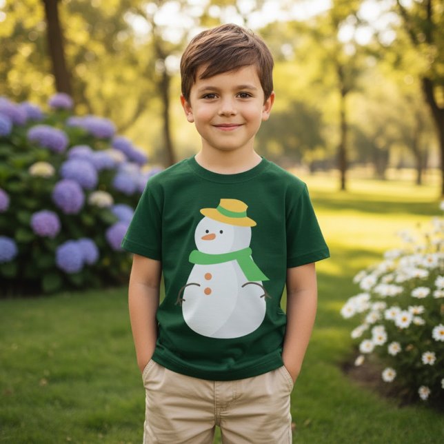Cute Snowman T-Shirt (Creator Uploaded)