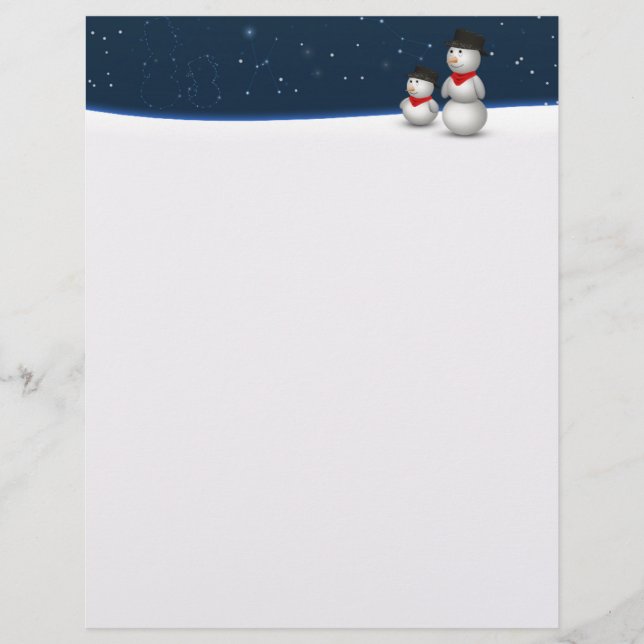 Cute Snowmen Constellation (Front)