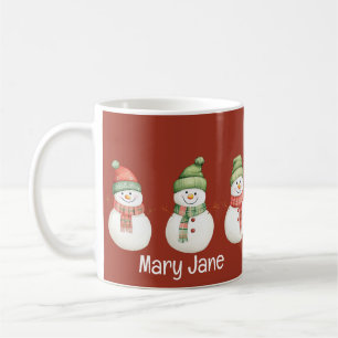 Cute Snowmen Mug