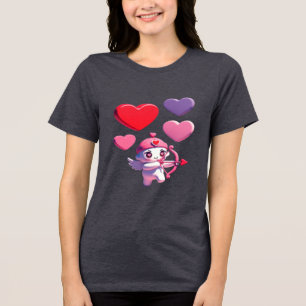Cute Snowy Cupid Valentine Shirt – Adorable Angel 