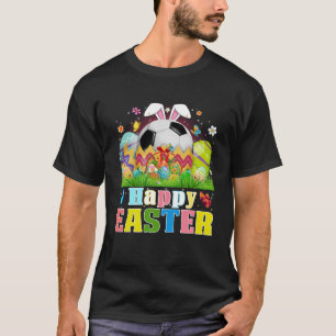 Cute Soccer Ball Hatched From Egg Easter Day Men B T-Shirt