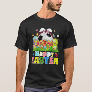 Cute Soccer Ball Hatched From Egg Easter Day Men B T-Shirt