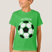 Cute Soccer Ball Personalized Kids Sports