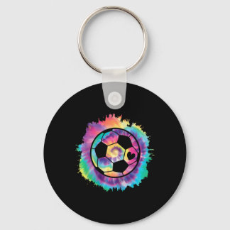 Cute Soccer Girl Player Soccer Lover Women Girls K Keychain