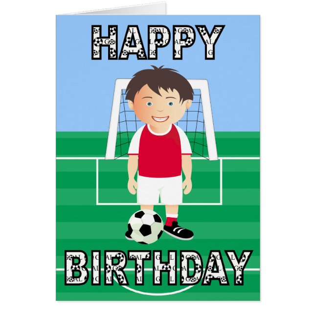 Cute Soccer Player (Front)