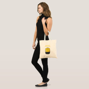 Cute Social Battery "Socializing on Low Power Mode Tote Bag