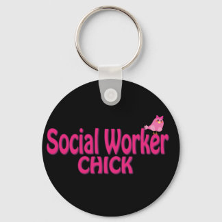 Cute Social Worker Gifts Keychain