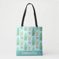 Cute Soda Pop and Beach Umbrella Summery