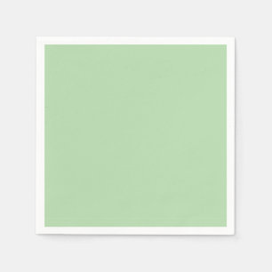 Cute Soft Green Solid Napkins
