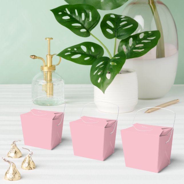 Cute Soft Pink Favour Boxes (Multiple)