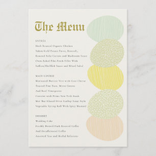 CUTE SOFT SUBTLE PASTEL EASTER EGGS MENU