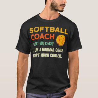 Cute Softball Coach Shirt Softball Coach Gift Soft