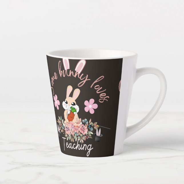 Cute some bunny loves teaching mug (Droite)