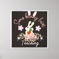 Cute some bunny loves teaching mug