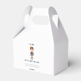 Cute Son Of The God Birthday Party Favor Box
