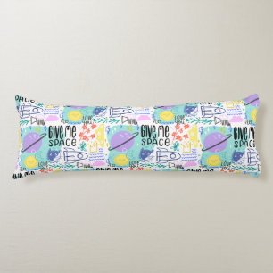 Cute Space Cats Body Pillow