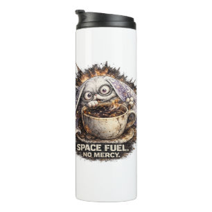 Cute Space Fuel Bunny Coffee Halloween Magic Thermal Tumbler