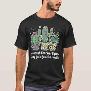 Cute Spanish Teacher Squad Appreciation Week Back T-Shirt