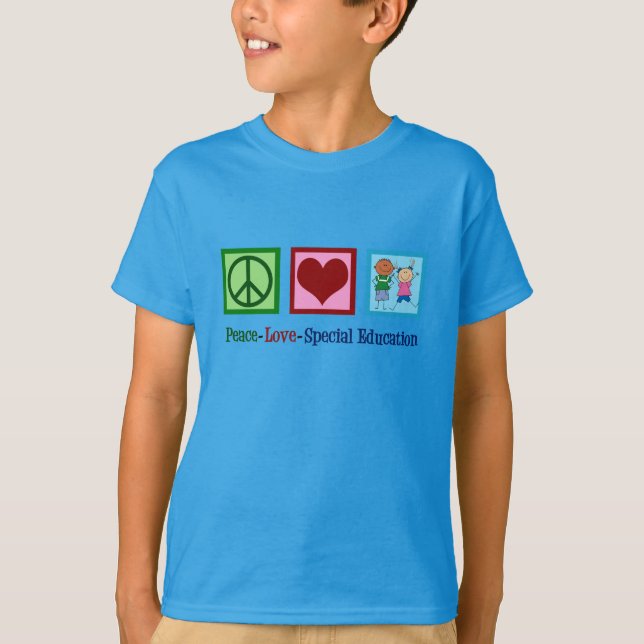 Cute Special Education Kids T-Shirt (Front)