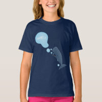 Cute sperm whale blowing bubbles cartoon