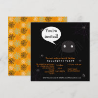 Cute Spider Birthday/Halloween Child's