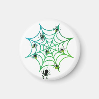 Cute Spider web magnet design