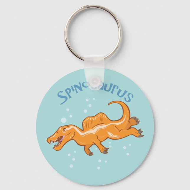 Cute Spinosaurus Keychain (Front)