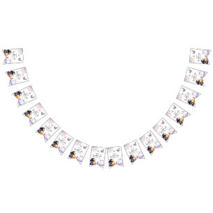 Cute Spooktacular Birthday Party Bunting Flags